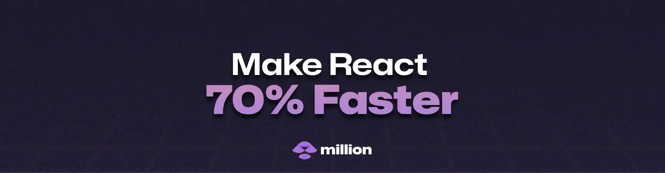 make React js 70% faster!