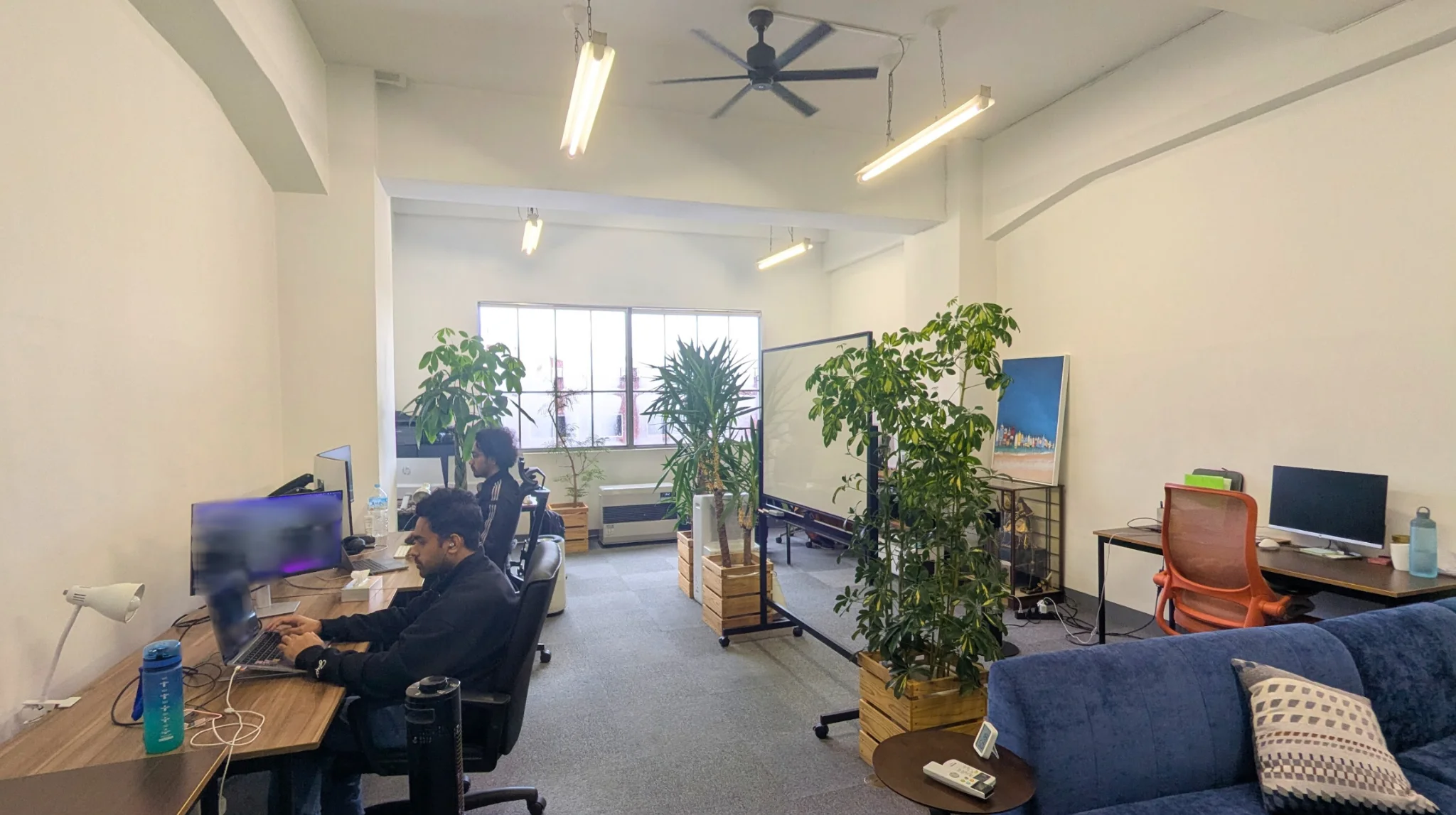 Overview of Younode office floor