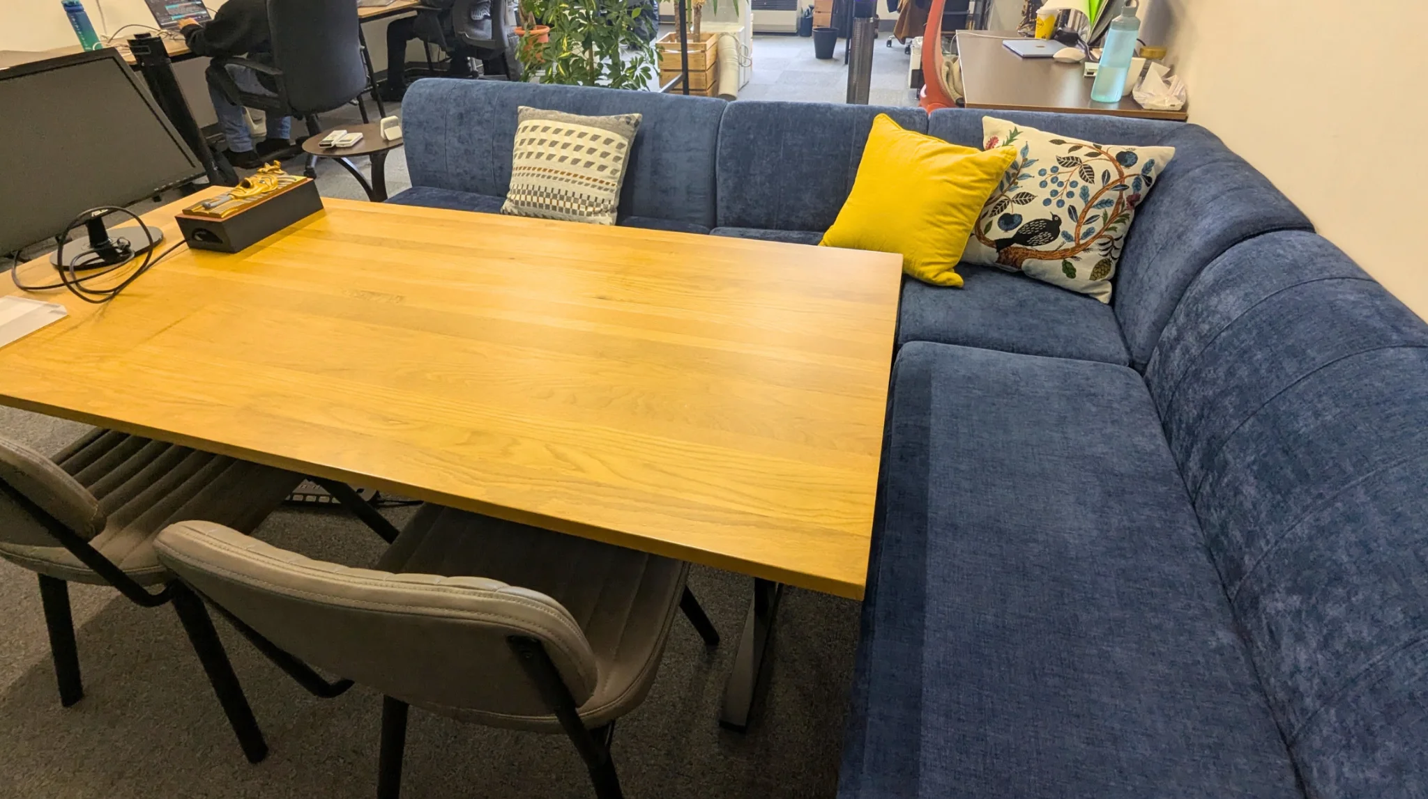 Cafeteria area in the office